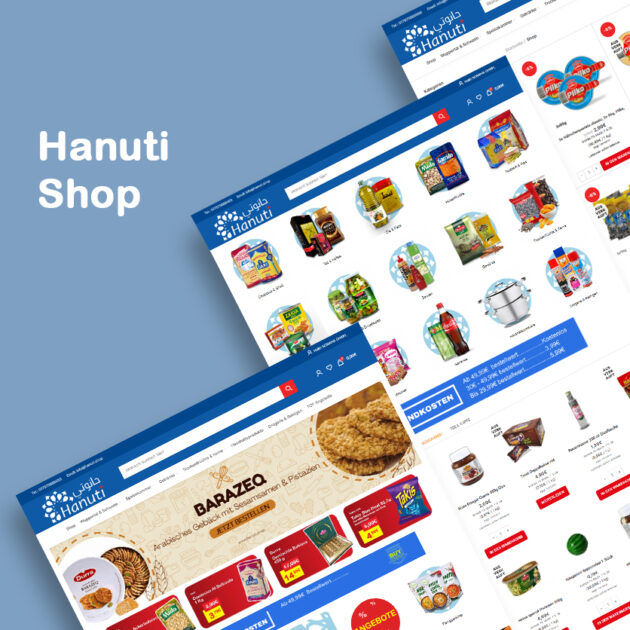 Hanuti Shop Webdesign, Medien und Design-Lösungen von Absar Webagentur bieten erstklassige Möglichkeiten, Ihr Unternehmen im digitalen Raum herausragend zu präsentieren.